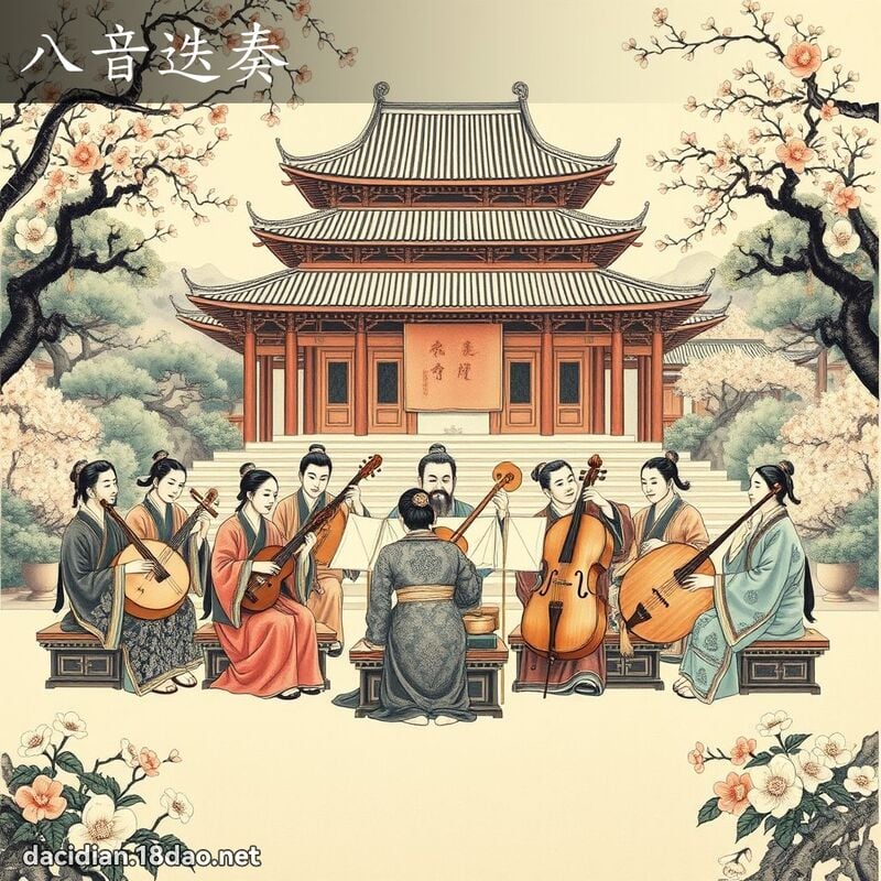八音迭奏 配图