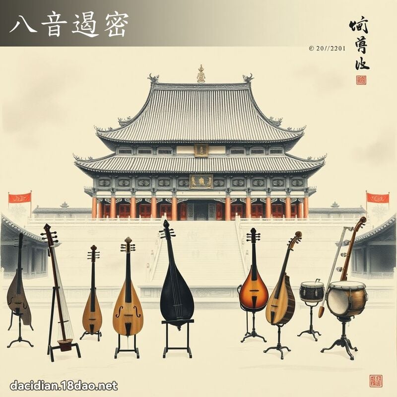八音遏密 配图