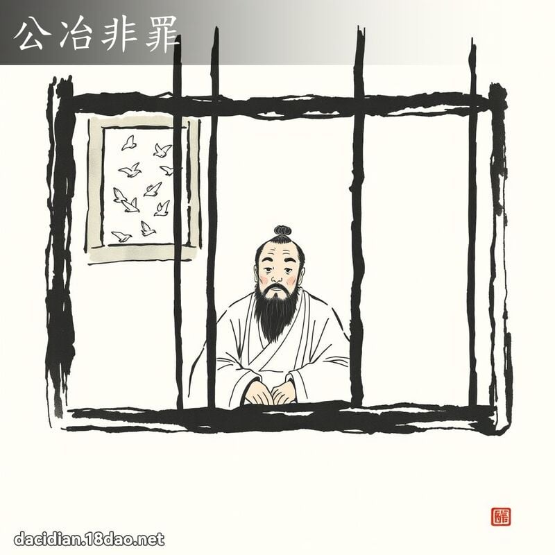 公冶非罪 配图