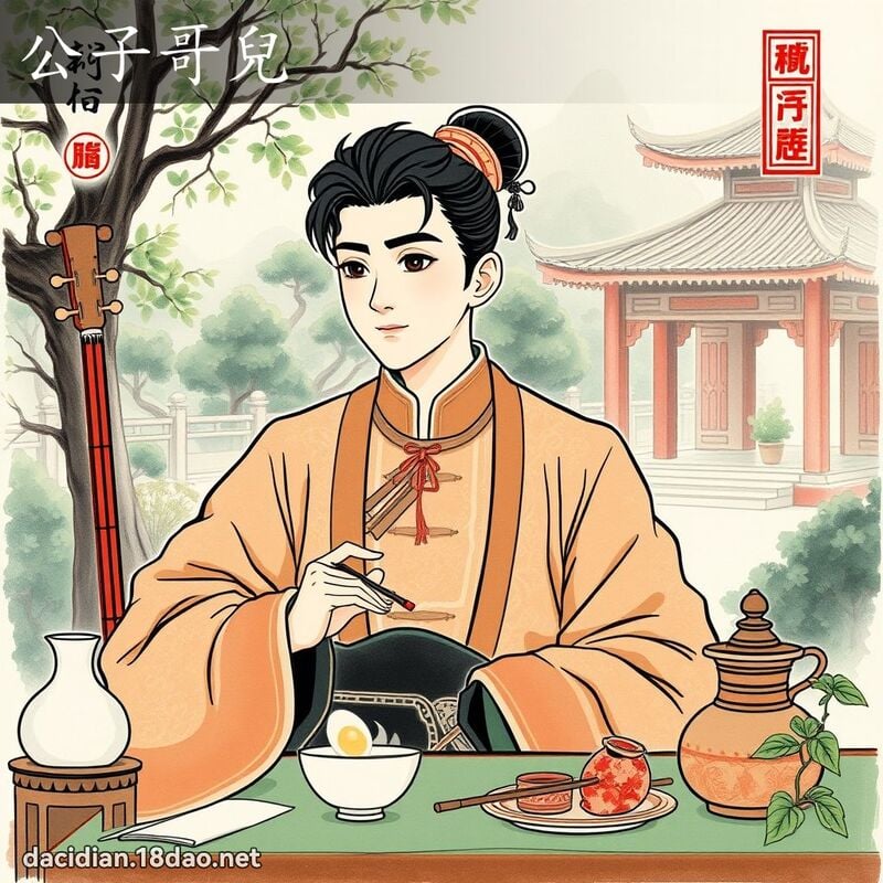 公子哥儿 配图