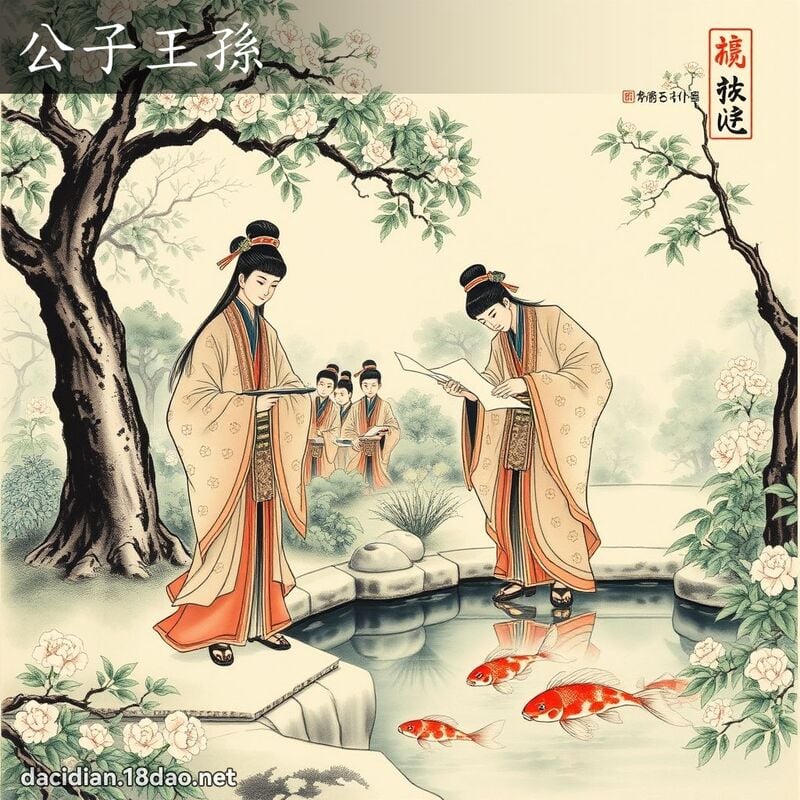 公子王孙 配图