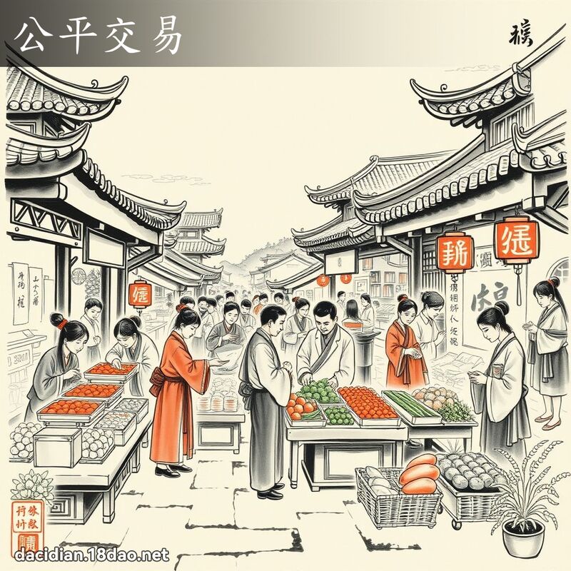 公平交易 配图