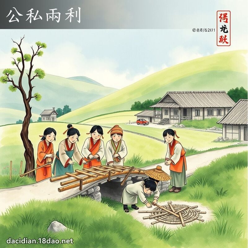 公私两利 配图