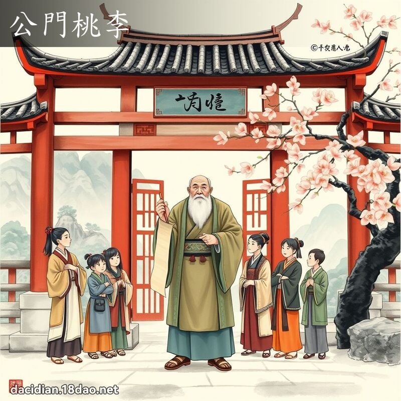 公门桃李 配图