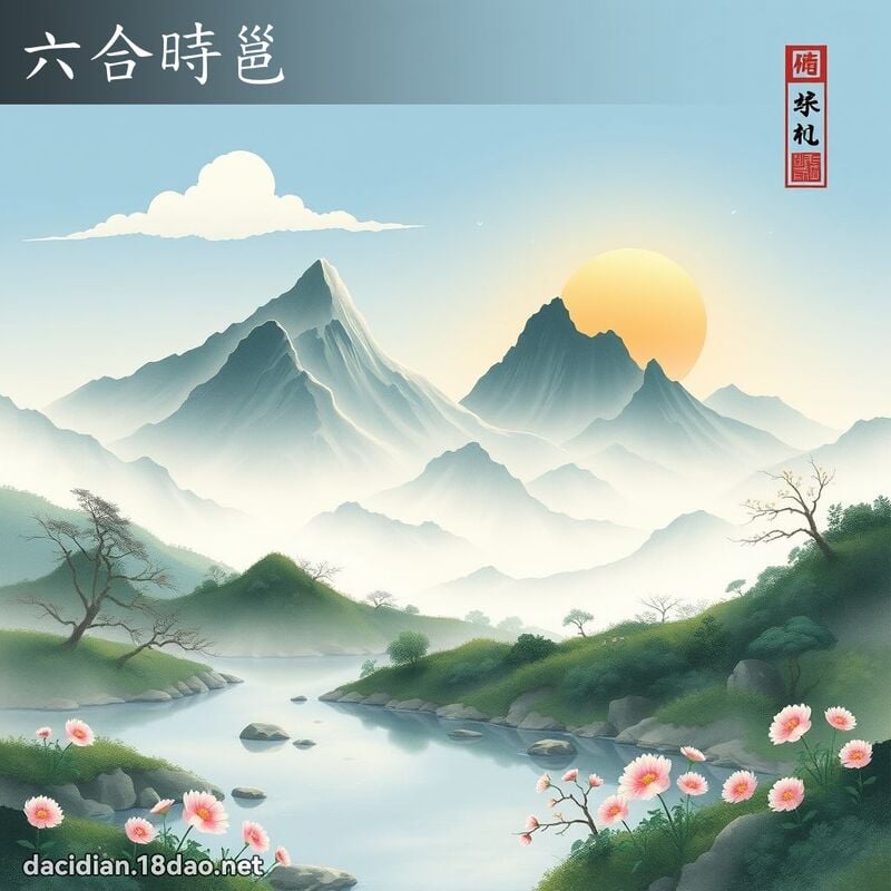 六合时邕 配图
