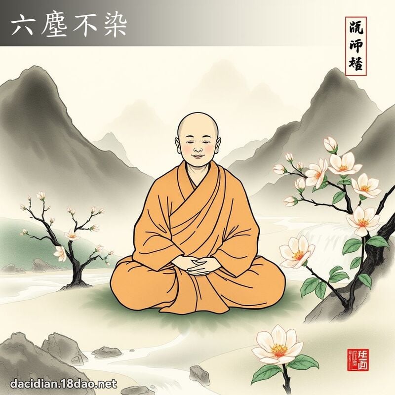 六尘不染 配图