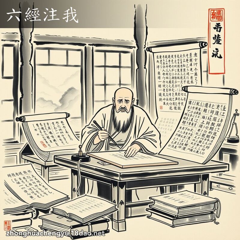 六經注我 配图