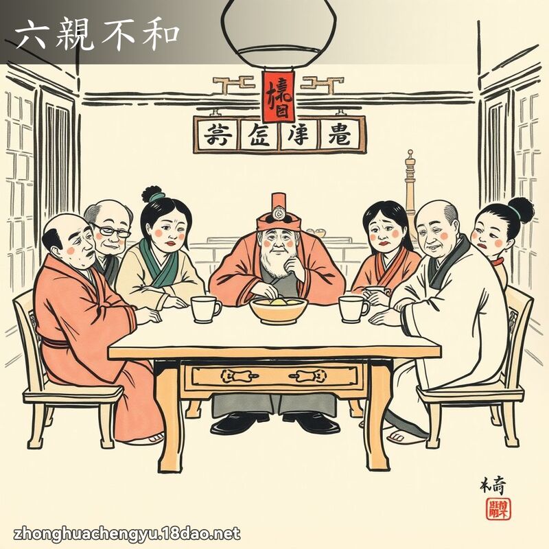 六親不和 配图
