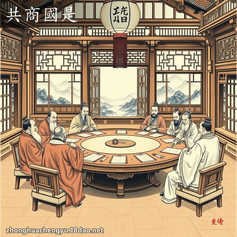 共商國是 配图