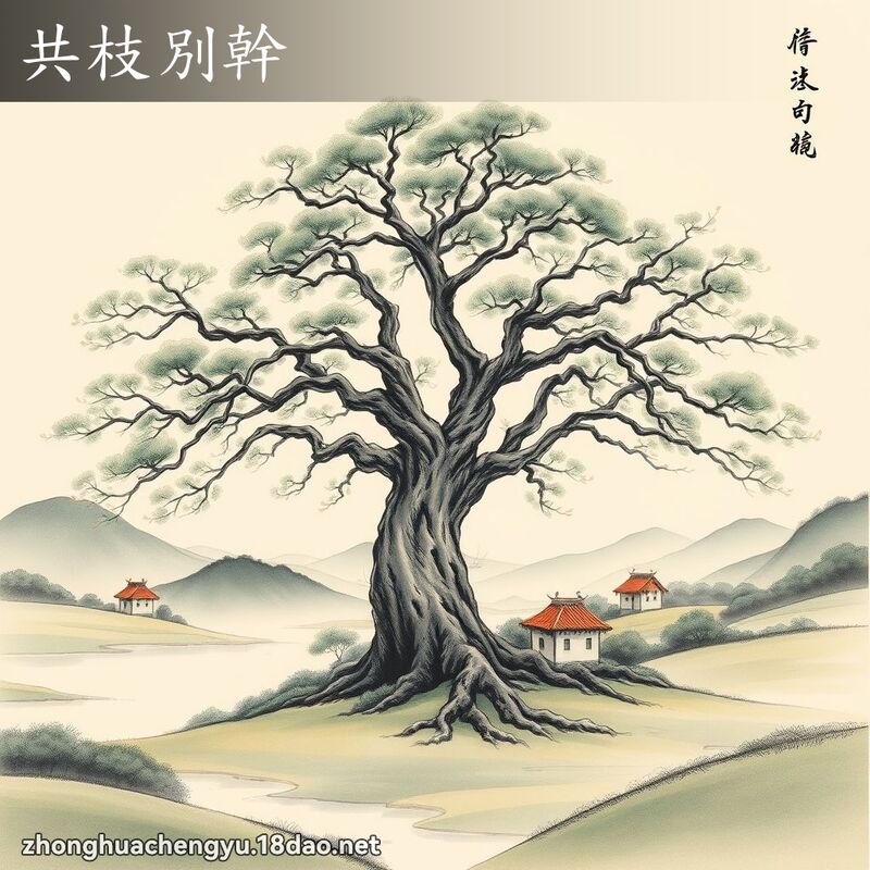 共枝別幹 配图