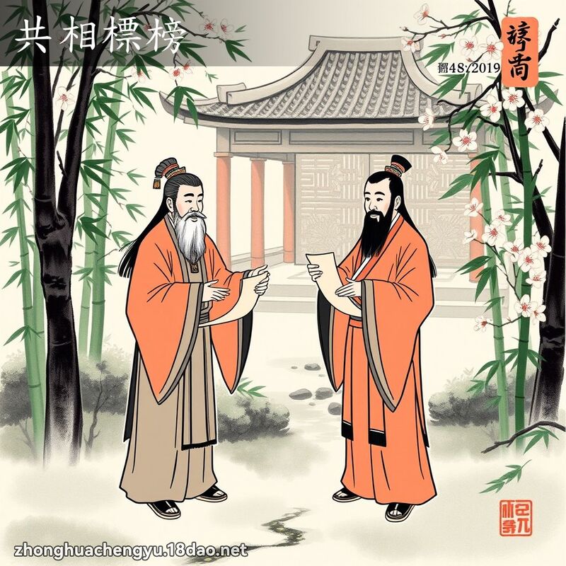共相標榜 配图
