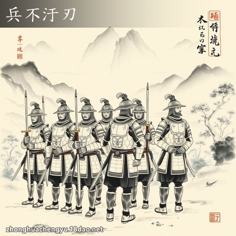 兵不汙刃 配图
