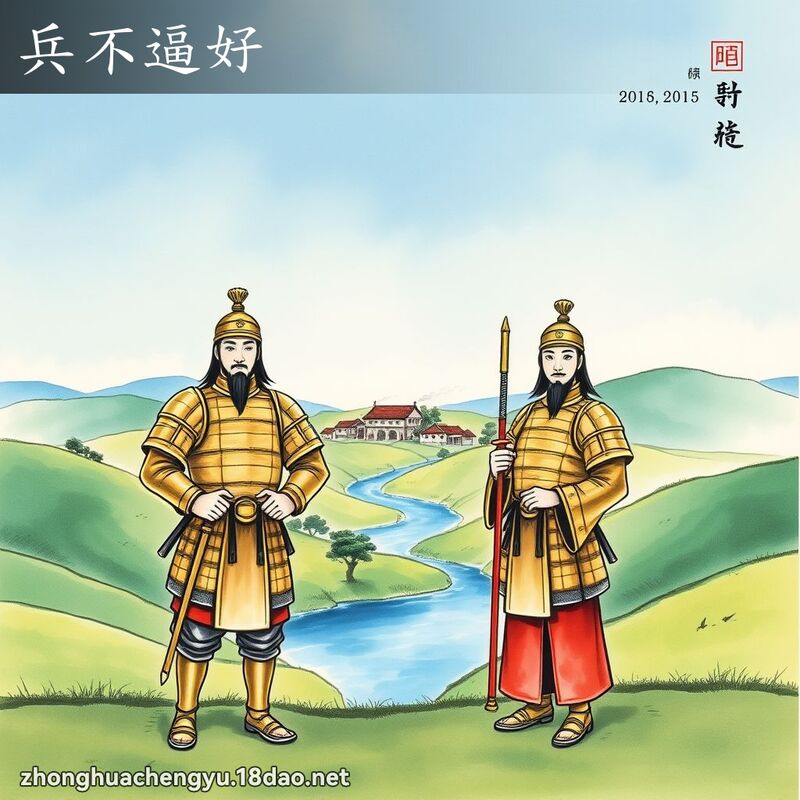 兵不逼好 配图