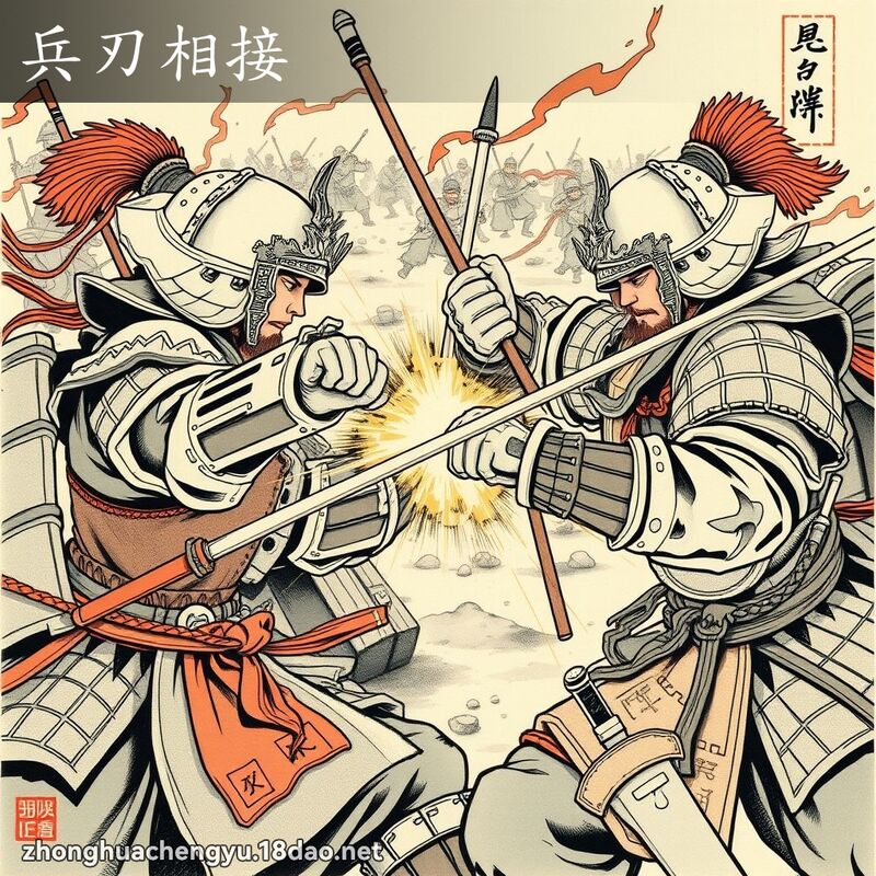 兵刃相接 配图