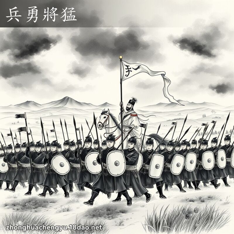 兵勇將猛 配图