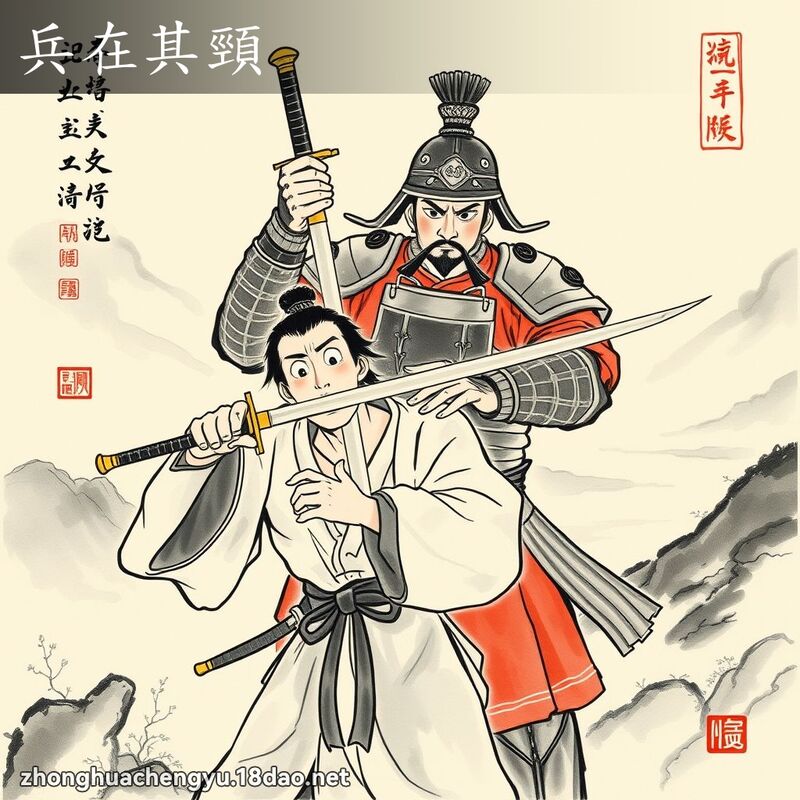 兵在其頸 配图