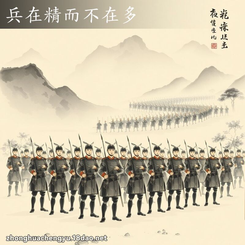兵在精而不在多 配图