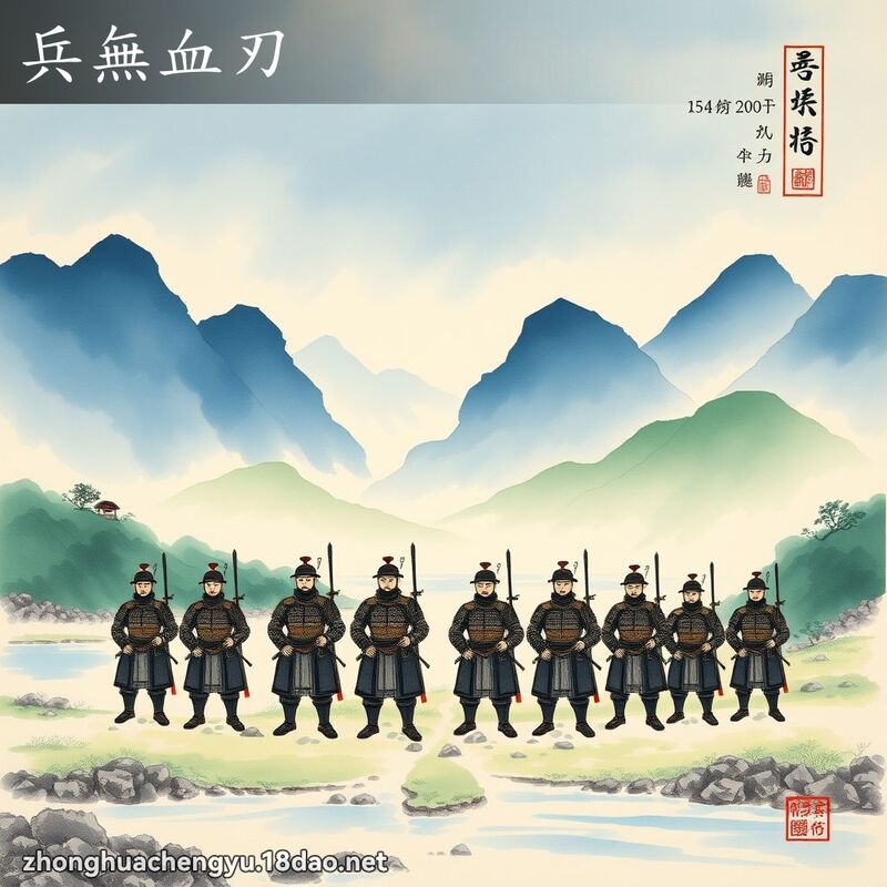 兵無血刃 配图
