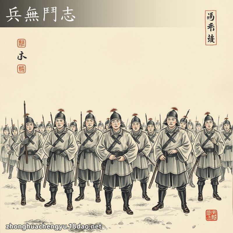 兵無鬥志 配图