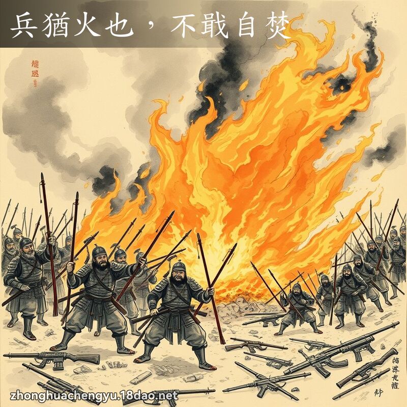 兵猶火也,不戢自焚 配图