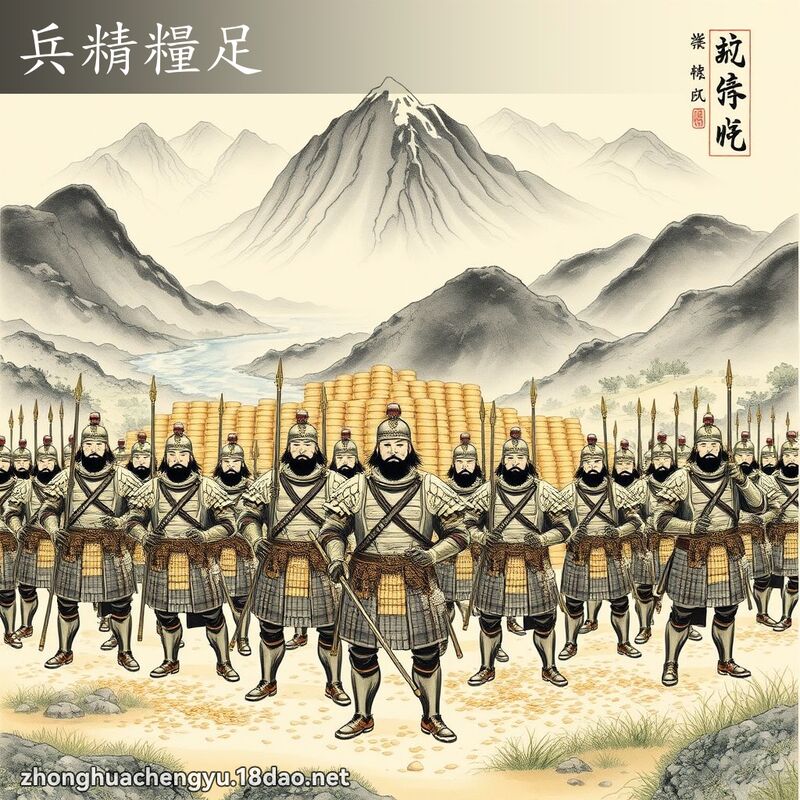 兵精糧足 配图