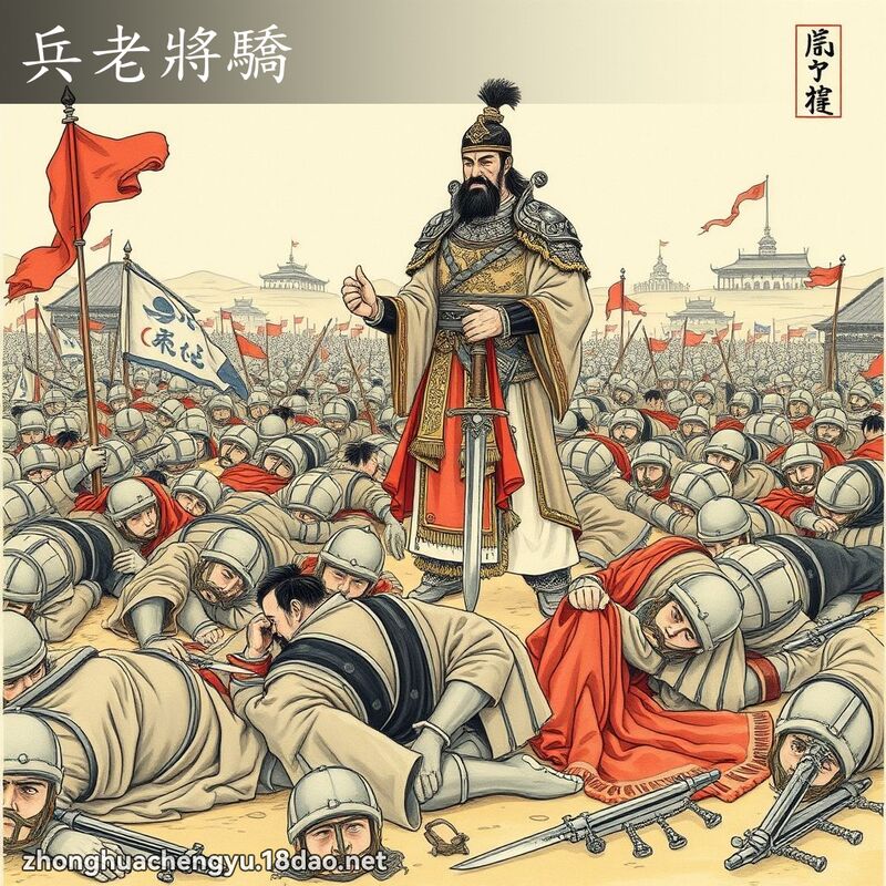 兵老將驕 配图
