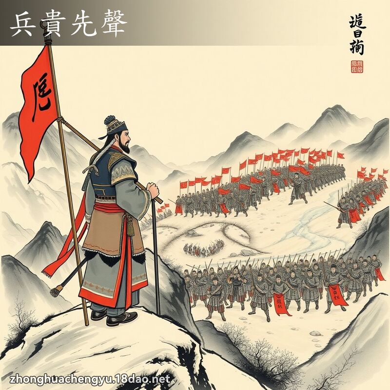 兵貴先聲 配图
