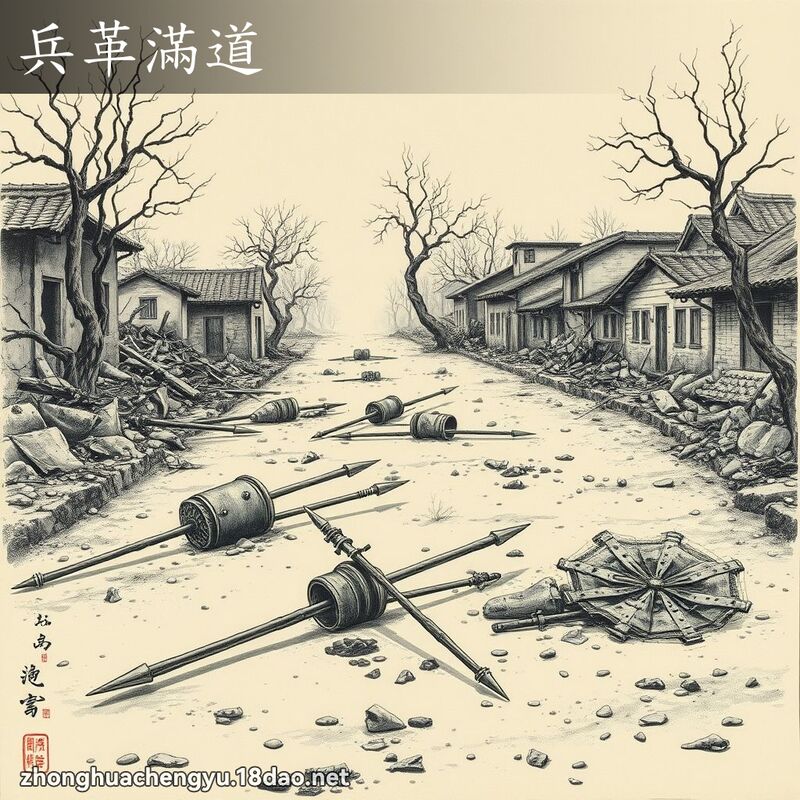 兵革滿道 配图