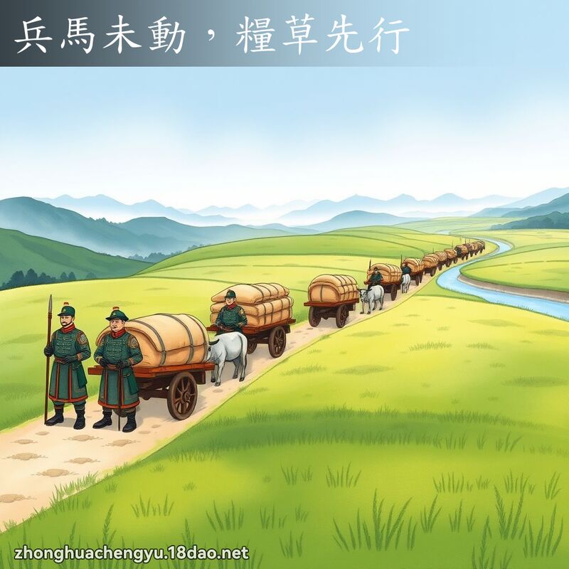 兵馬未動，糧草先行 配图