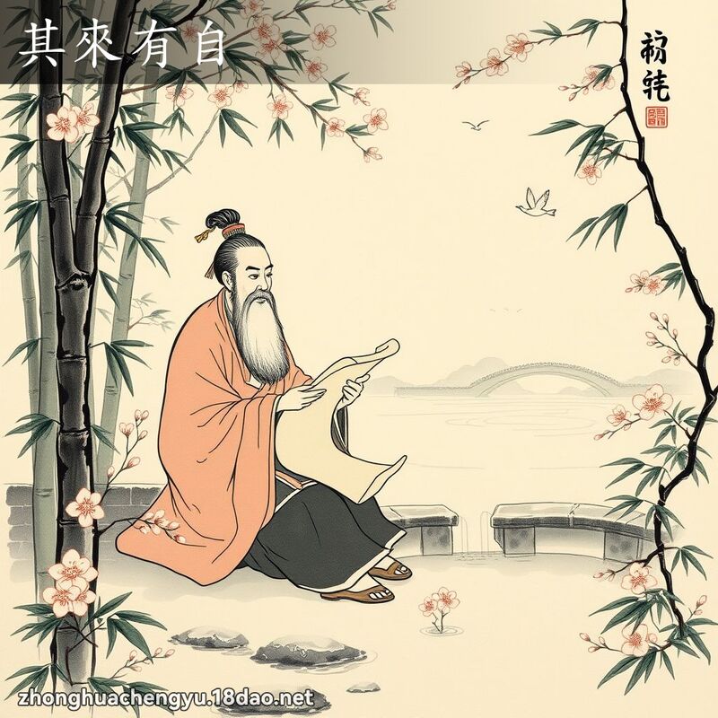 其來有自 配图