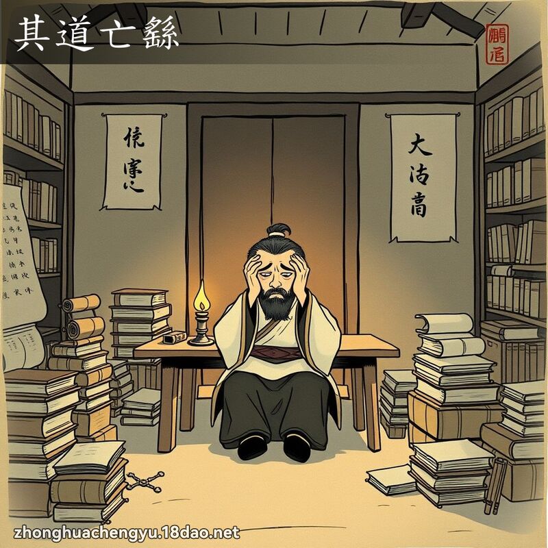 其道亡繇 配图