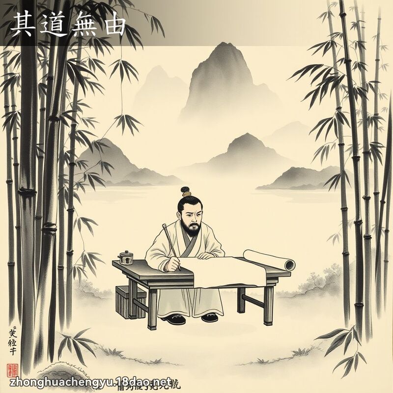 其道無由 配图