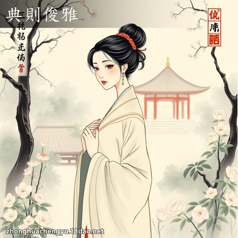 典則俊雅 配图