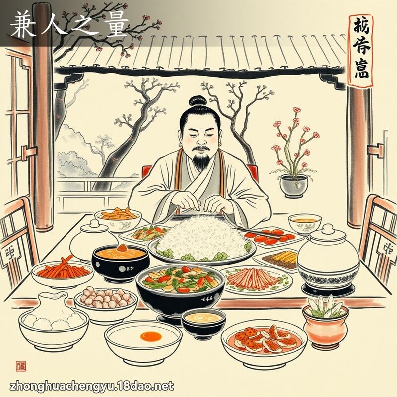 兼人之量 配图