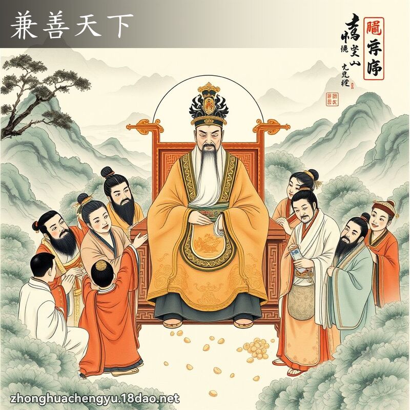 兼善天下 配图