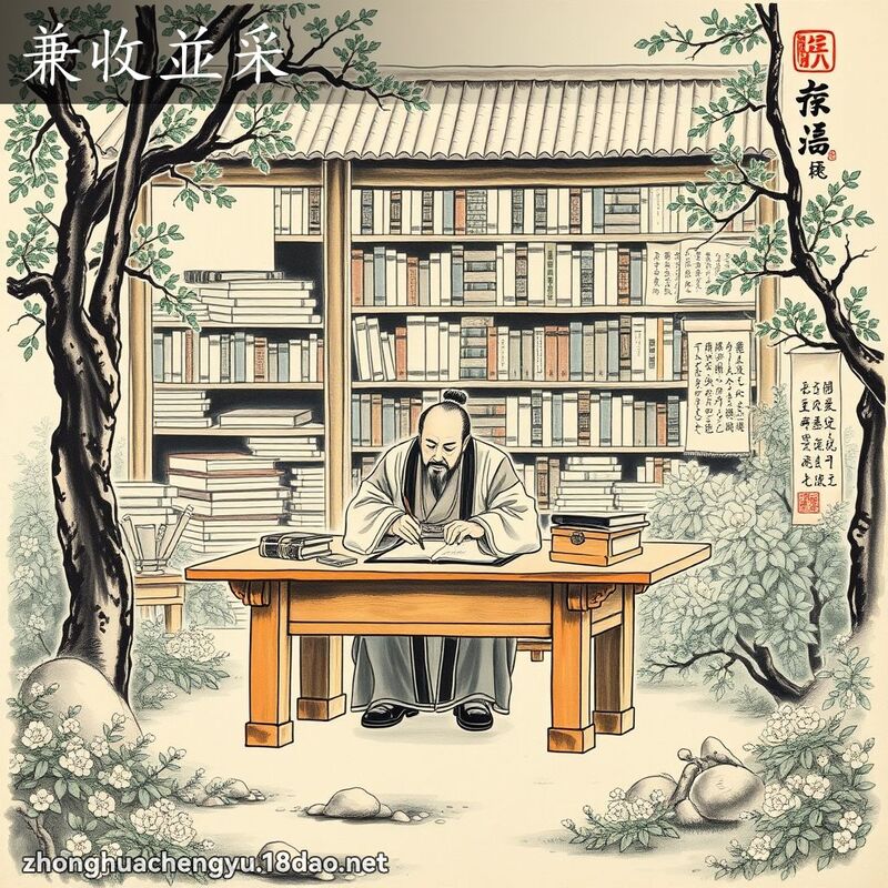 兼收並采 配图