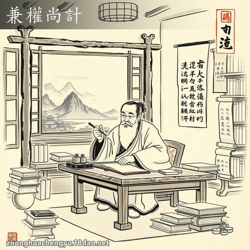 兼權尚計 配图