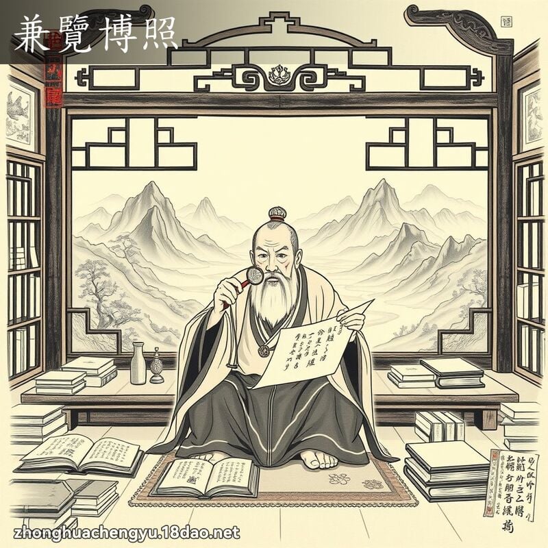 兼覽博照 配图