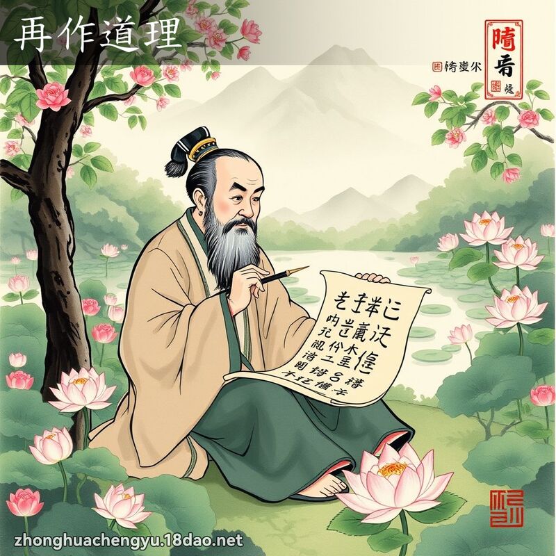 再作道理 配图