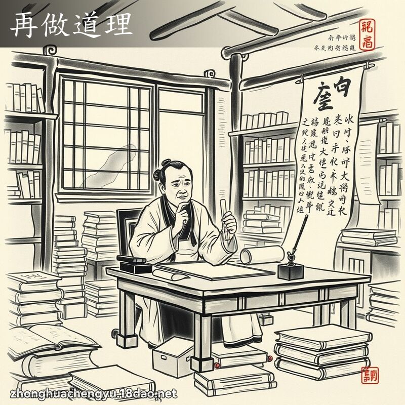 再做道理 配图