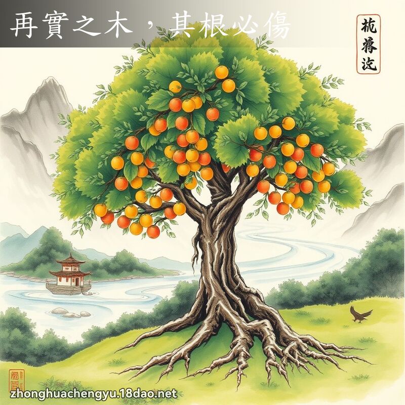 再實之木,其根必傷 配图