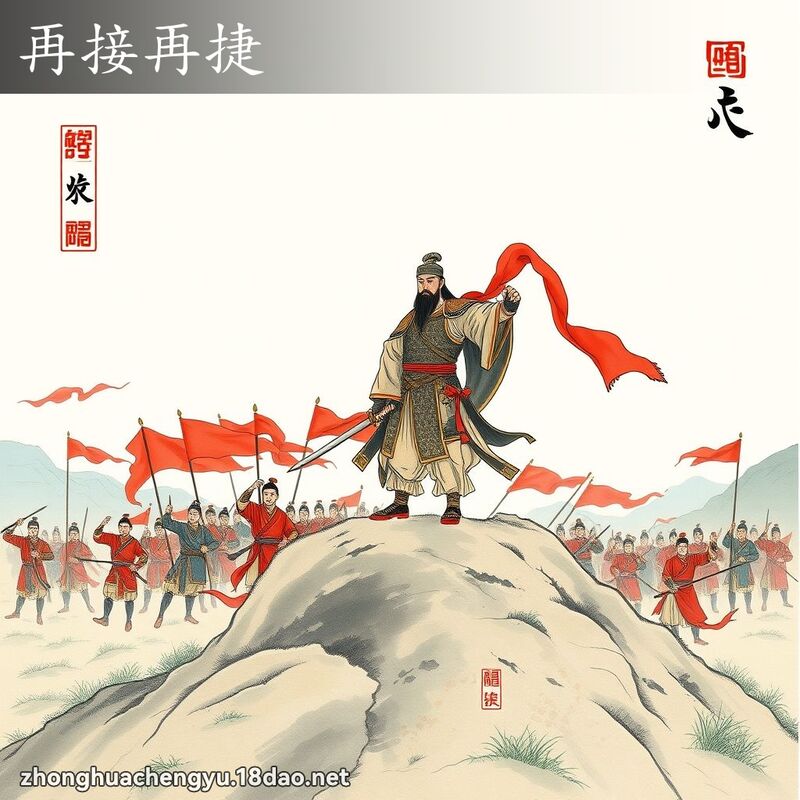 再接再捷 配图