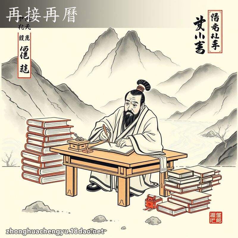 再接再曆 配图