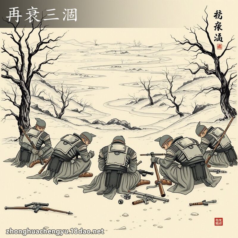 再衰三涸 配图