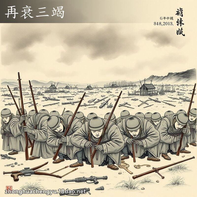 再衰三竭 配图