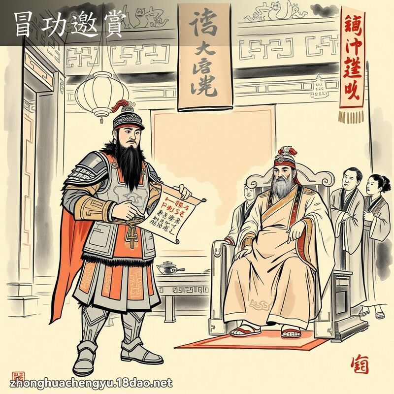 冒功邀賞 配图