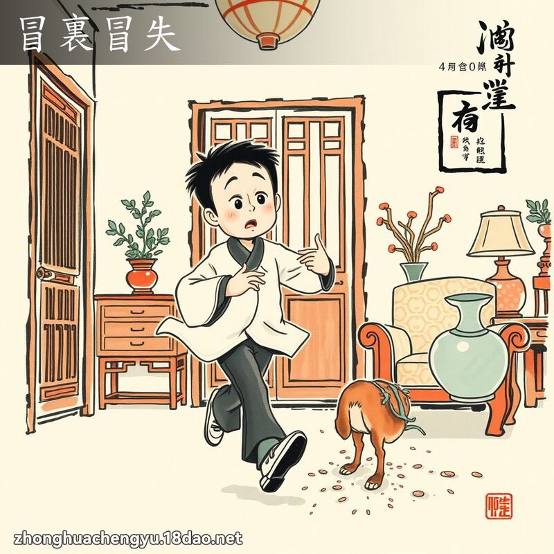 冒裏冒失 配图