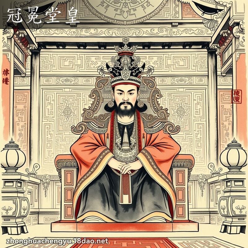 冠冕堂皇 配图