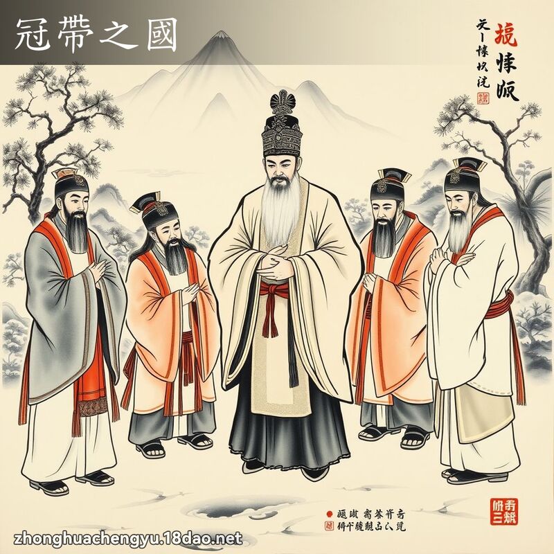 冠帶之國 配图