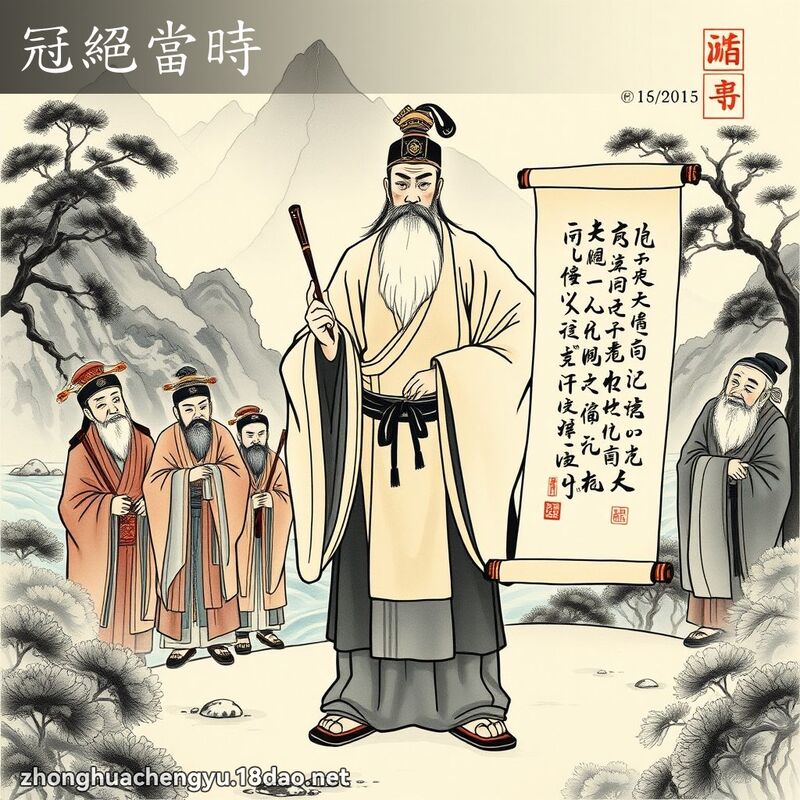 冠絕當時 配图